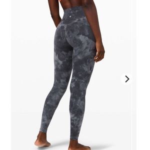 Lululemon Align Pant Diamond Dye Pitch Graphite Grey | Size 4, 25” Inseam